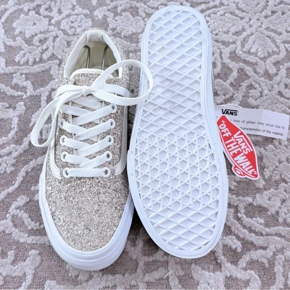 NWT Vans Old Skool Chunky Glitter Sneaker - Picture 11 of 11